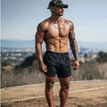 Running Shorts Men Gym Sports Shorts 2 In 1 Quick Dry Workout Training Gym Fitness