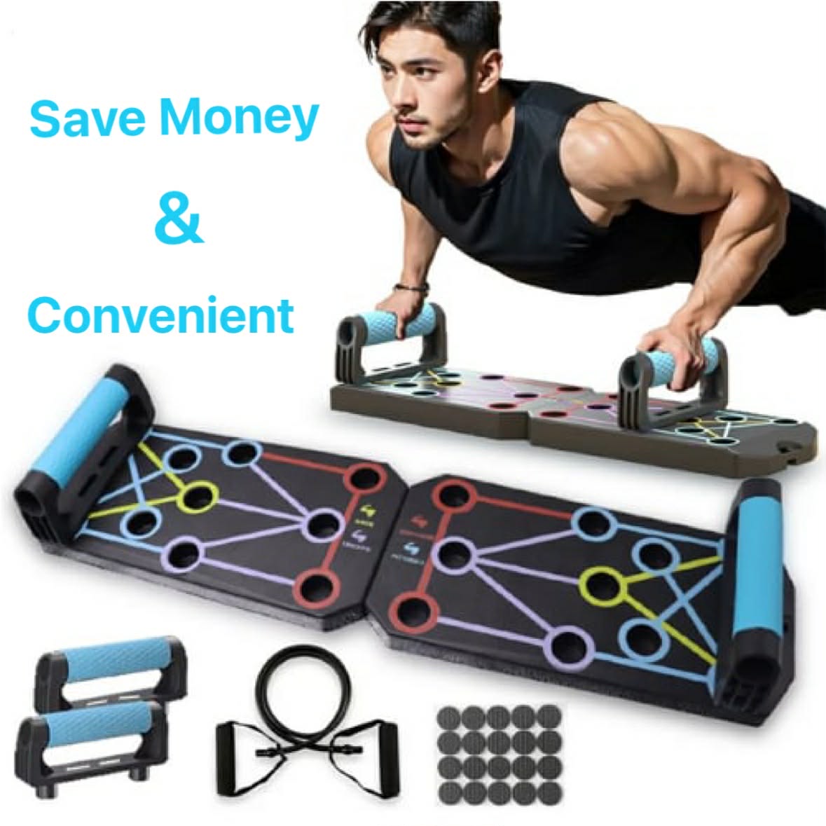 Push-up Board Support Muscle Exercise Multifunctional Table Portable Fitness Equipment