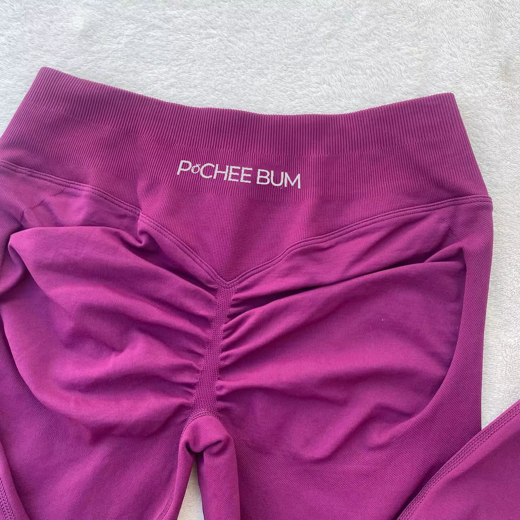 Leggings Impact Women Seamless Sports Yoga Pants Low Ribbed Band Gym clothes Fitness Workout