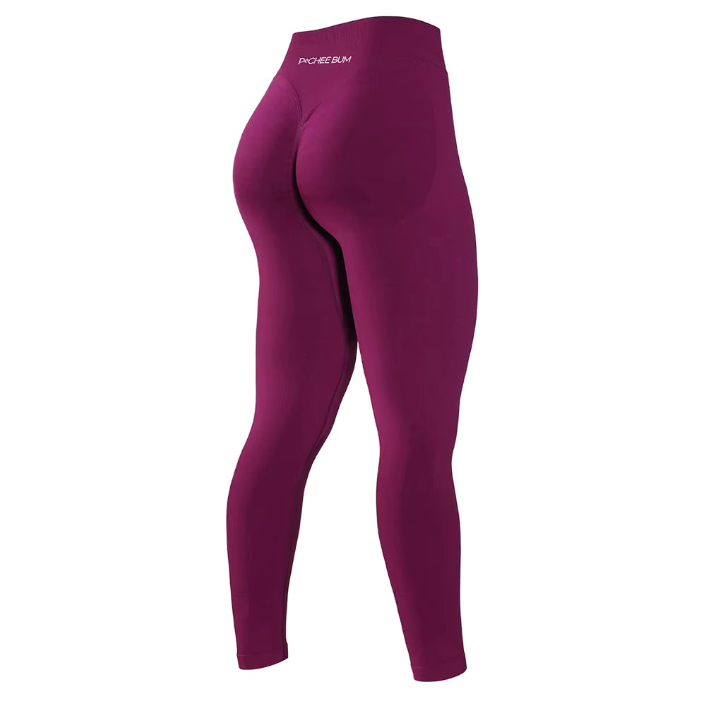 Leggings Impact Women Seamless Sports Yoga Pants Low Ribbed Band Gym clothes Fitness Workout